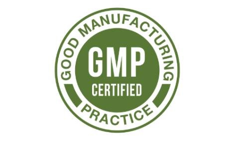 Manufactured in a GMP certified facility following controlled quality production processes
